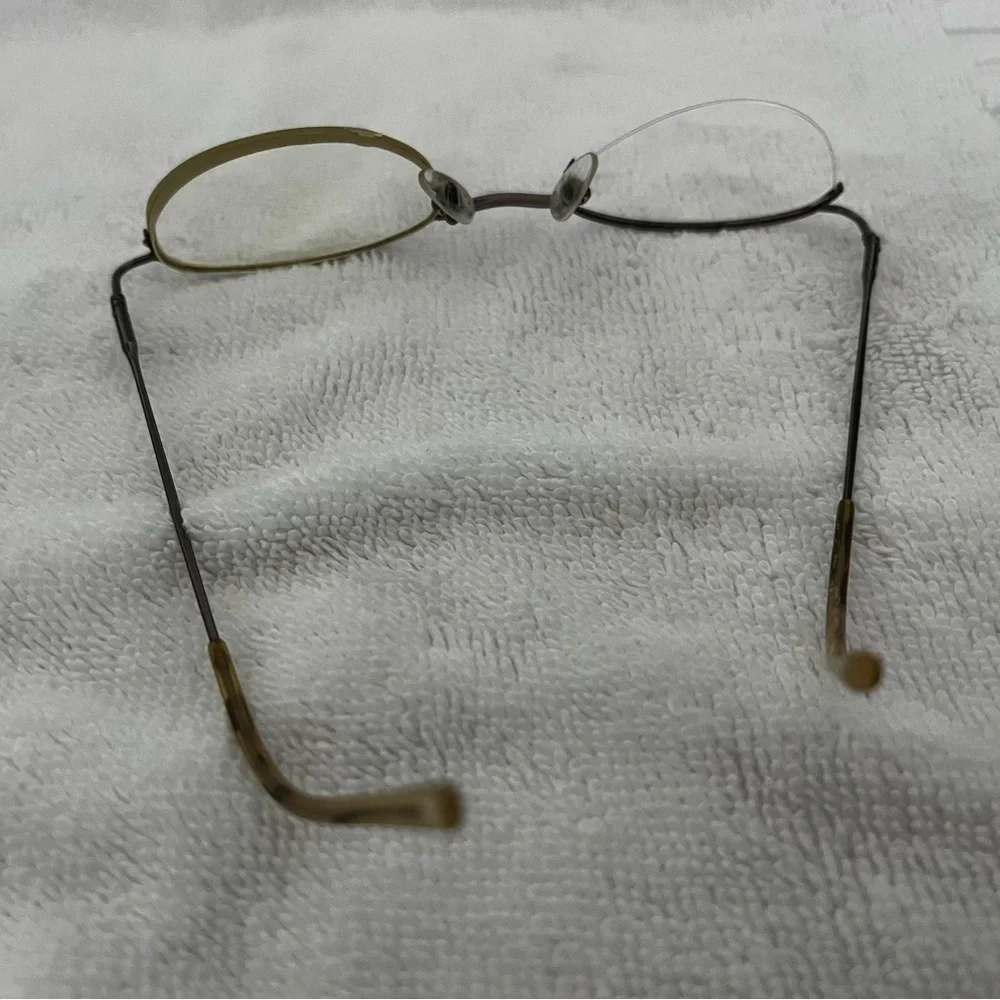 Silver Vintage Wire Rim Glasses
